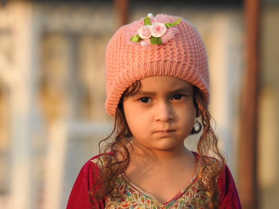 Portrait of Child in hat