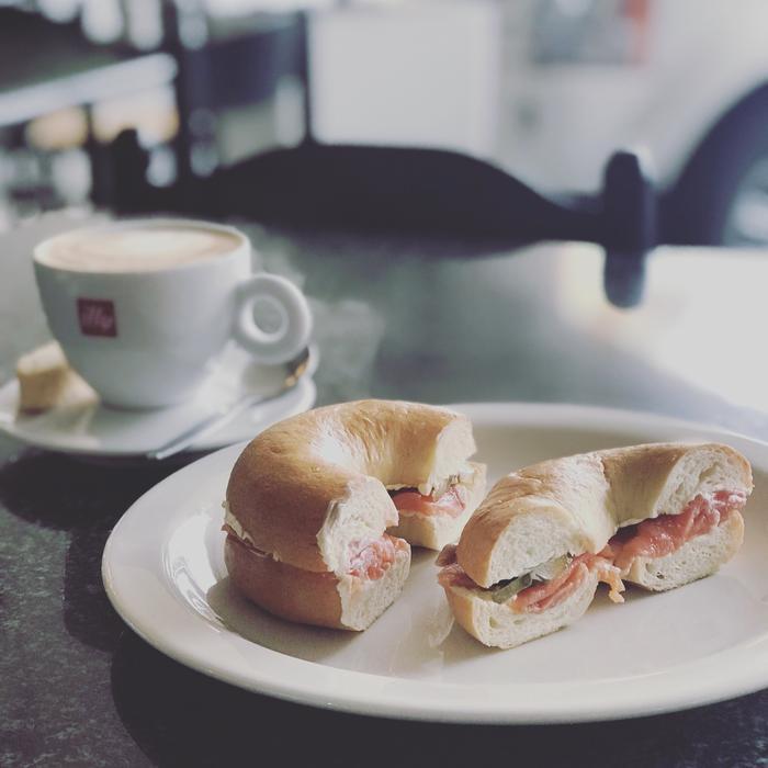 coffee and snacks are delicious
