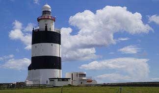 Lighthouse Sky Clouds