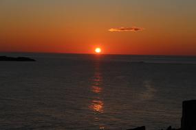 Sunset Sun Setting