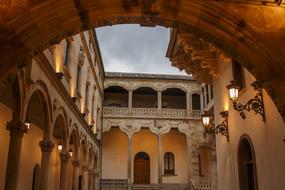 Courtyard Salina Salamanca Spain