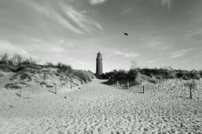 Baltic Sea Beach Lighthouse