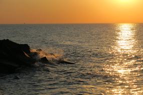 Sunset Baltic Sea