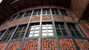 Window Wall Stones Facade