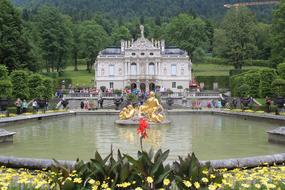 Linderhof Palace in Germany