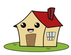 cabin house home kawaii