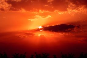 Sunset Nature Landscape