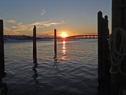 Water Sunset Dawn
