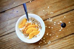 sweet peach yogurt