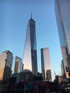 City glass Skyscrapers