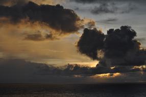 Sunset Panoramic Landscape