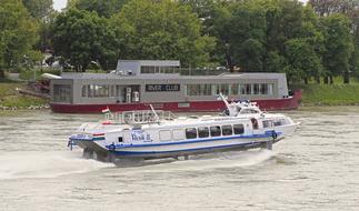 Hungarian Danube ship