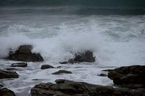 Waves Ocean Beach