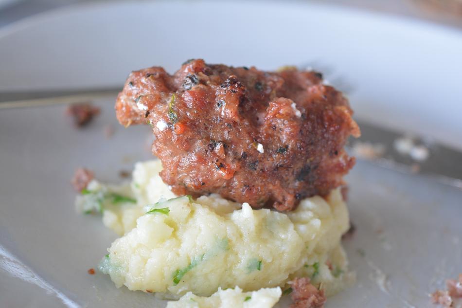 meat and potato dish with specials