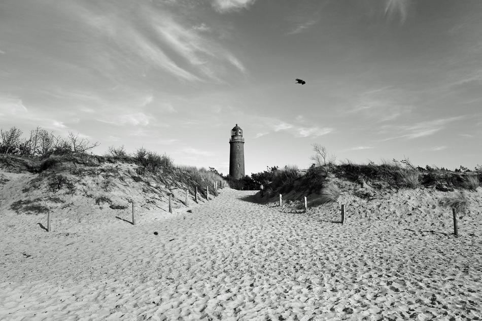 Baltic Sea Beach Lighthouse