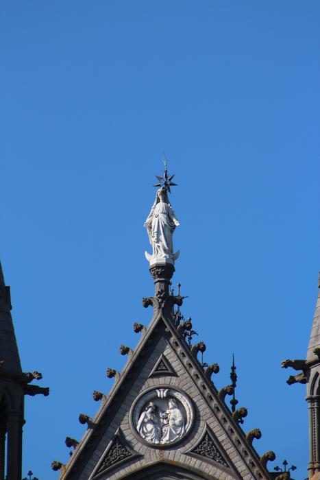 magnificent roof against the sky