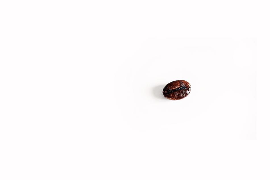 mall single bean of coffee