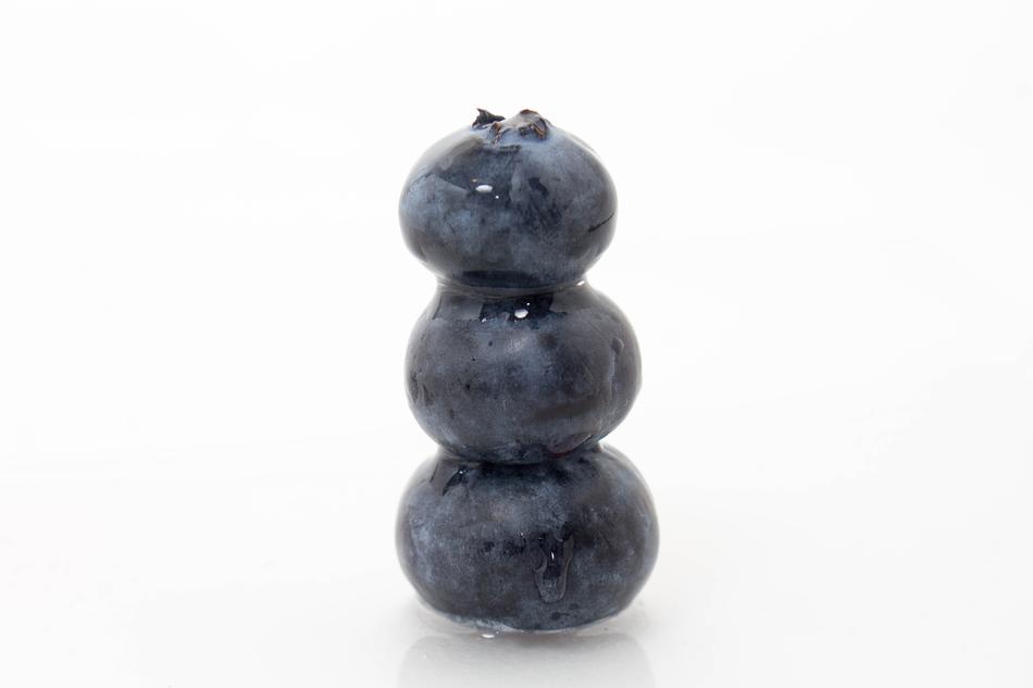 fused purple berries