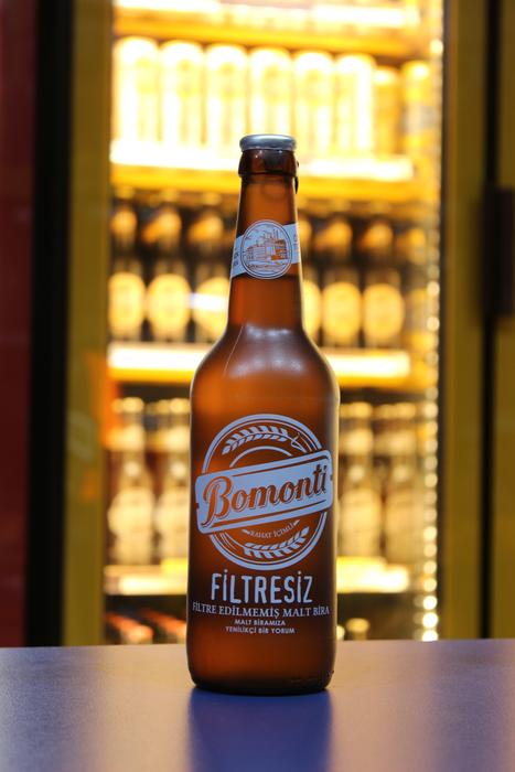 cold glass bottle of beer