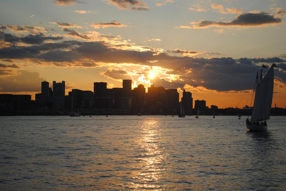 Sunset at Massachusset City