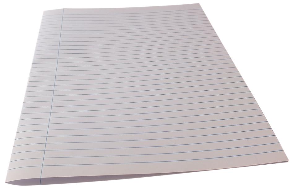 Leaf Notebook White