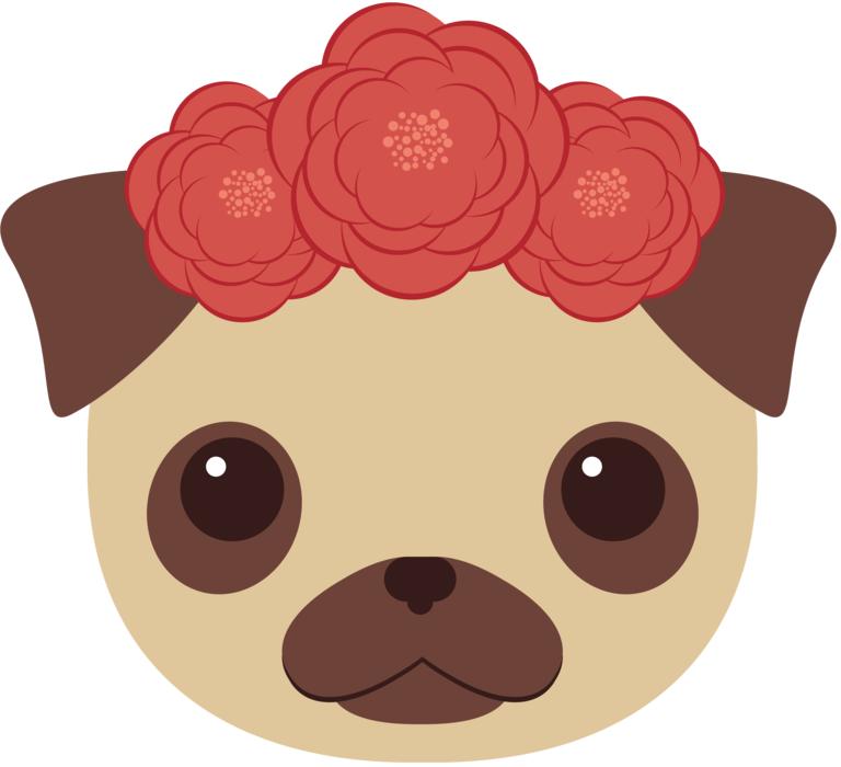dog pug animals cute puppy