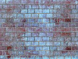 colorful sand-lime brick