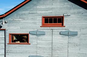 weathered Work Shed Barn