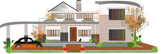 architecture buildings villa design