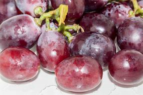 sweet healthy grapes