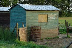 House Wood Barn Garden