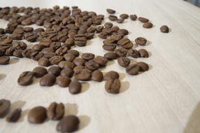 roasted grains on the table
