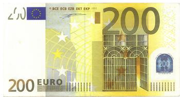 200 Euro Europe Banknote