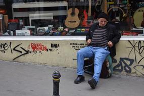 Istiklal Cadessi in Istanbul Turkey