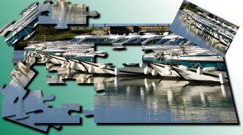 Puzzle Channel Boats Body Of