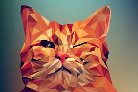 poly low animal vector art