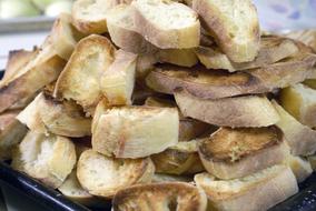 toasted delicious bread