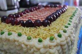 big sweet cake