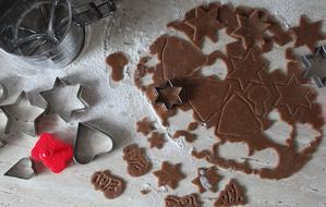 Christmas chocolate gingerbread