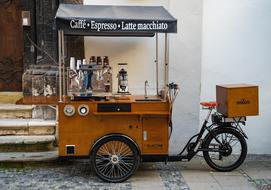 street coffee cart