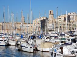 Marseille Old Port Boats