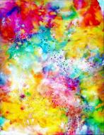 watercolor abstract paint texture
