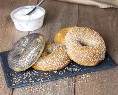 sweet sesame doughnuts