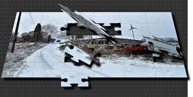 Travel Winter Puzzle Box