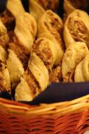baked goods with meat