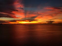 Sunset Sun Sky