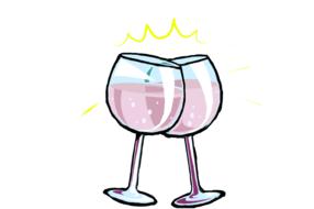 beautiful tumblers drawing