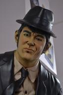 Lid Human statue Portrait