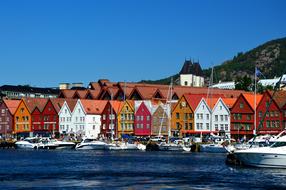 Port Architecture Row Of Houses