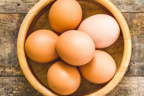 Healthy boiled eggs